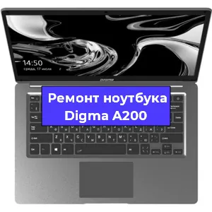 Чистка от пыли и замена термопасты на ноутбуке Digma A200 в Тюмени